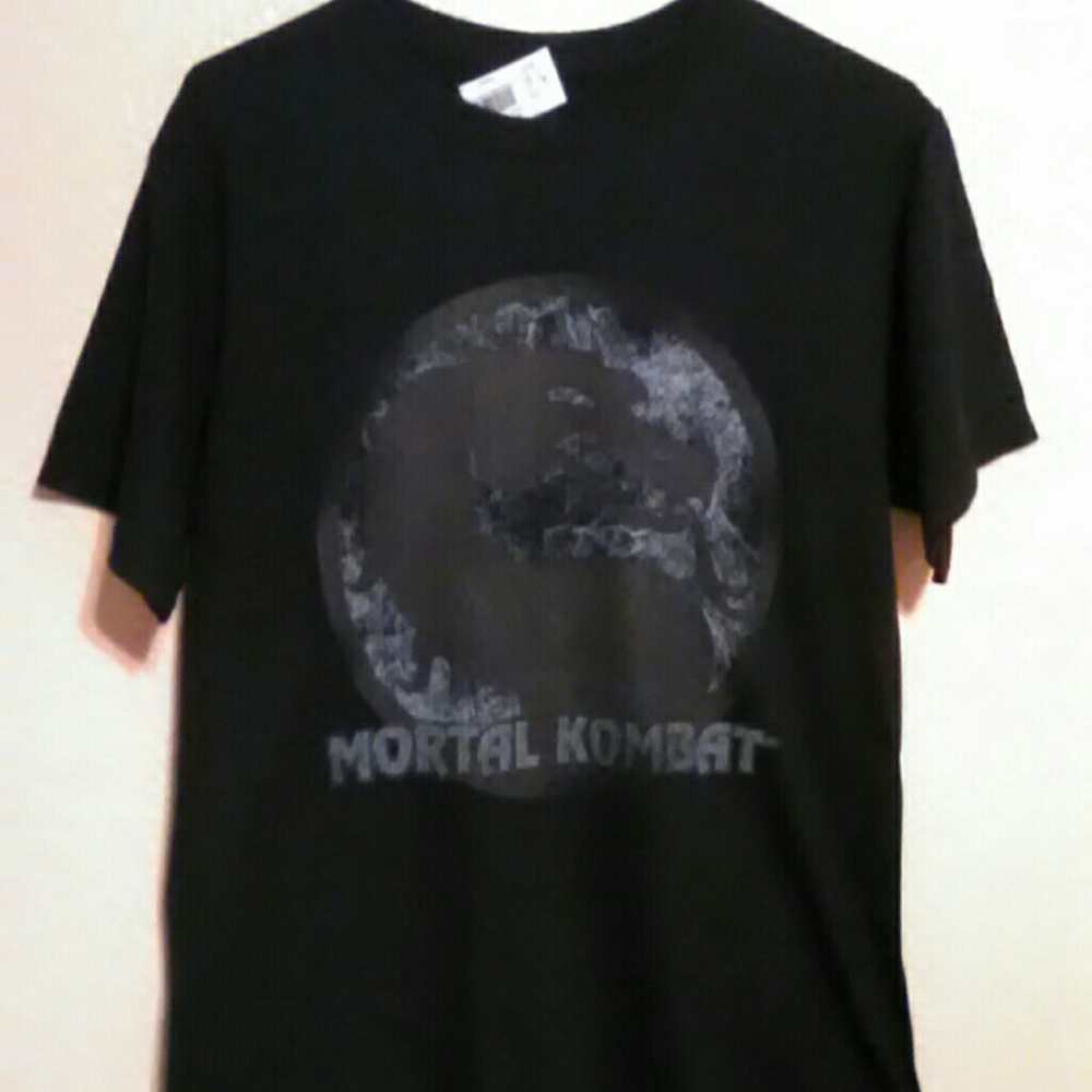Vintage Mortal Kombat black t-shirt